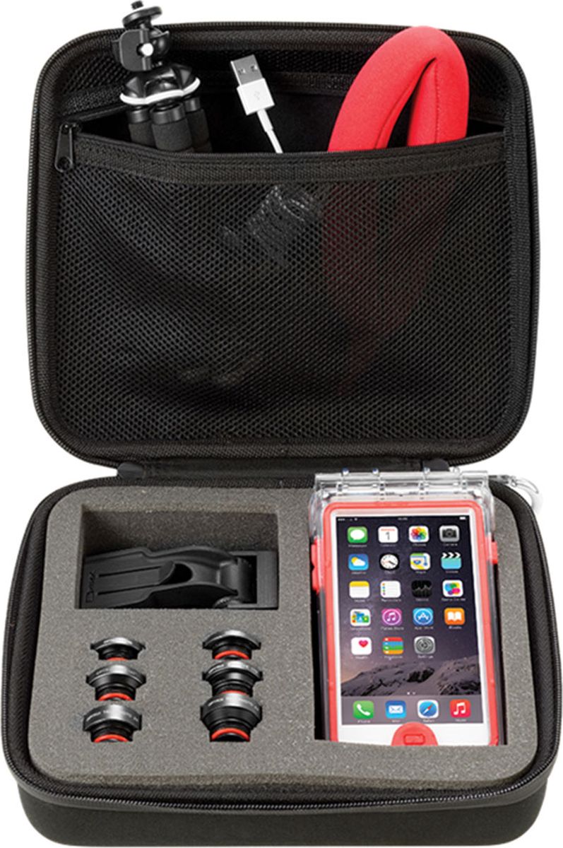 Optrix BG, Black Red защитная сумка для смартфонаFS-94782 Optrix BG, Black Red защитная сумка для смартфонаFS-94782В данной защитной сумке Optrix вы удобно уместите ваш смартфон, чехол Optrix by Body Glove, мелкие аксессуары и фото принадлежности. Легкая в использовании сумка подходит для хранения и защиты любого чехла Optrix. Подходит для хранения кабелей питания, сменных объективов, прочих мелких аксессуаров. Включает карабин для крепления к рюкзаку, внутренний карман для мелочей, ручку для переноски. Жесткий корпус надежно защитит содержимое сумки. • Внутреннее отделение из поролона обеспечит безопасное храние чехлов всех размеров и объективов • Закрывается на молнию • Подходит ко всем чехлам Optrix by Body Glove