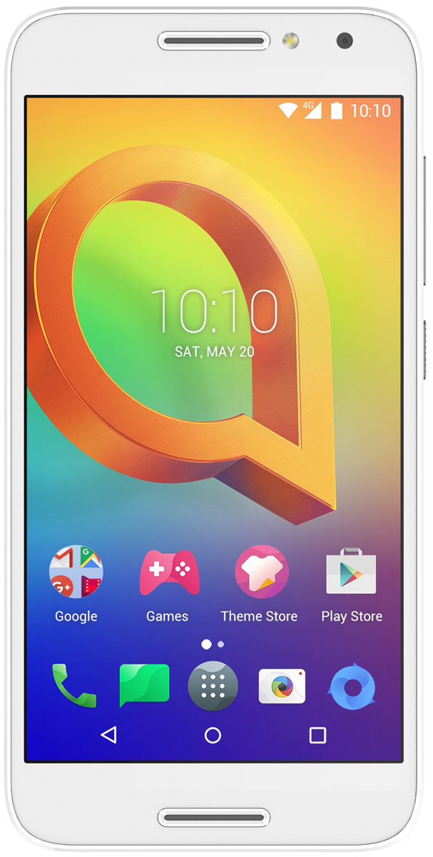 Alcatel OT-5046D A3, Pure White4894461457734 Alcatel OT-5046D A3, Pure White4894461457734Благодаря изящному дизайну Alcatel OT-5046D A3 излучает очарование со всех сторон.Яркий и четкий IPS HD экран смартфона Alcatel OT-5046D A3 с диагональю 5 дюймов позволит вам наслаждаться кино, играми и другими развлечениями.Четырехъядерный процессор обеспечивает плавную работу сразу нескольких приложений, запущенных одновременно. А благодаря технологии 4G LTE вы сможете быстрее загружать видео и с комфортом просматривать страницы в Интернете.Благодаря 13-мегапиксельной основной камере со множеством фильтров и автофокусом на лице, а также 5-мегапиксельной фронтальной камере вы можете создавать яркие и интересные фотоснимки.Используйте встроенный в телефон приёмник GPS для определения своего местоположения с точностью до нескольких метров.Общайтесь в социальных сетях, выкладывайте фото и видео, скачивайте любимые приложения с Alcatel OT-5046D A3. Ваши возможности не ограничены благодаря 4G и Wi-Fi подключениям, а также новейшей версии Android.Телефон сертифицирован EAC и имеет русифицированный интерфейс меню и Руководство пользователя.